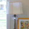 Vynxaria Slant Retro Drum Softback Lampshades, 13"x15"x10" Vanilla with Washer Fitter - 2 of 4