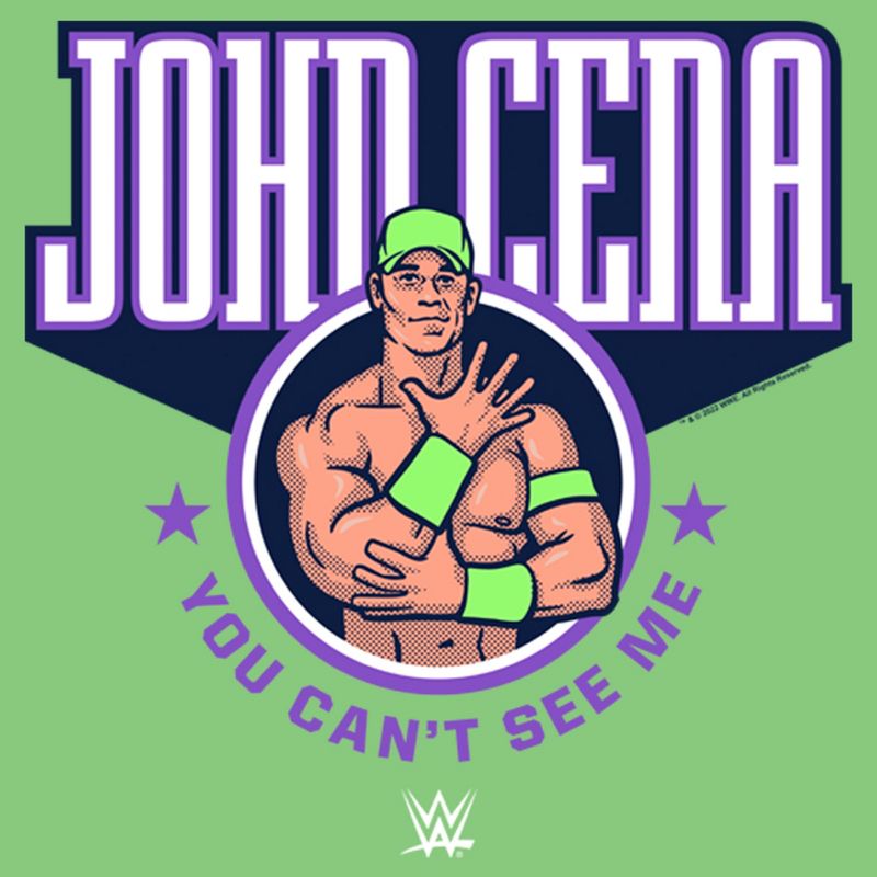 Girl's WWE John Cena You Can't See Me T-Shirt, 2 of 5