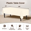 Crown Premium Quality Plastic Tablecloth Disposable - 4 of 4