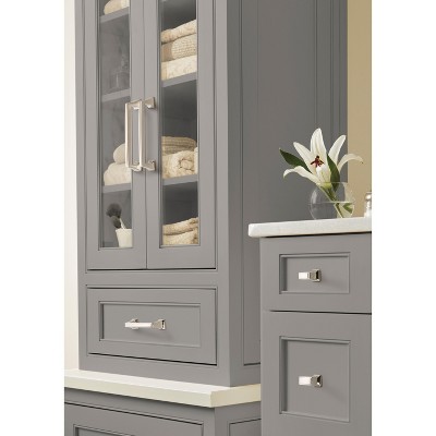 Polished Nickel 5-1/16" Center-to-Center Cabinet Bar Pull