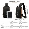 Waterproof Motorcycle Chest Bag,Anti Theft Shoulder Bag Oxford Fabric, Multifunctional For Hiking Outdoor Activities, Versatile Carryall Durable - 4 of 4