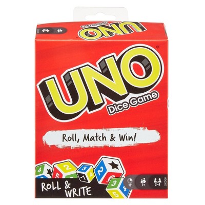 UNO Roll & Write Card Game