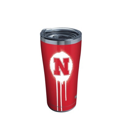 NCAA Nebraska Cornhuskers 20oz Graffiti Stainless Steel Tumbler