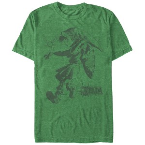 Men's Nintendo Legend of Zelda Majora's Mask Link T-Shirt - 1 of 3