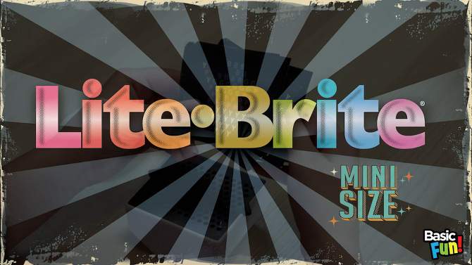 Lite-Brite Mini Retro 85pc, 2 of 8, play video