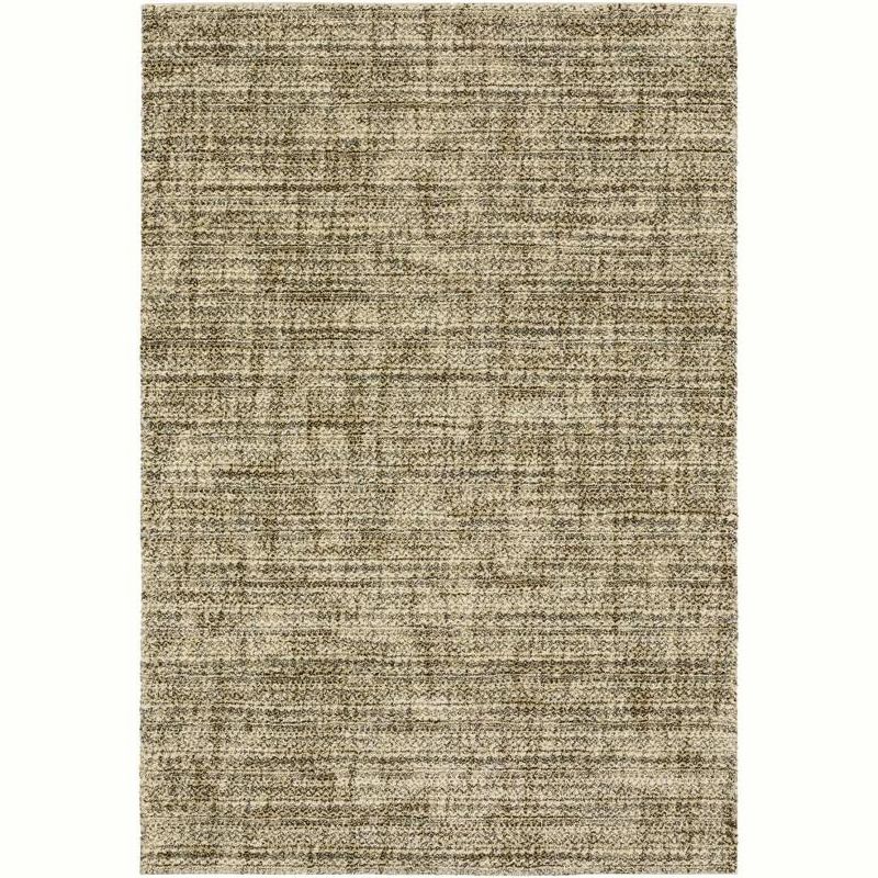 Oriental Weavers Pasargad Home Astor Collection Fabric Beige/Brown Distressed Pattern- Living Room, Bedroom, Home Office Area Rug, 5' 3" X 7' 6", 1 of 2
