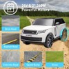 24V Licensed Land Rover Ride On Car, Kids Electric Car with 2-Seater - 2 of 4