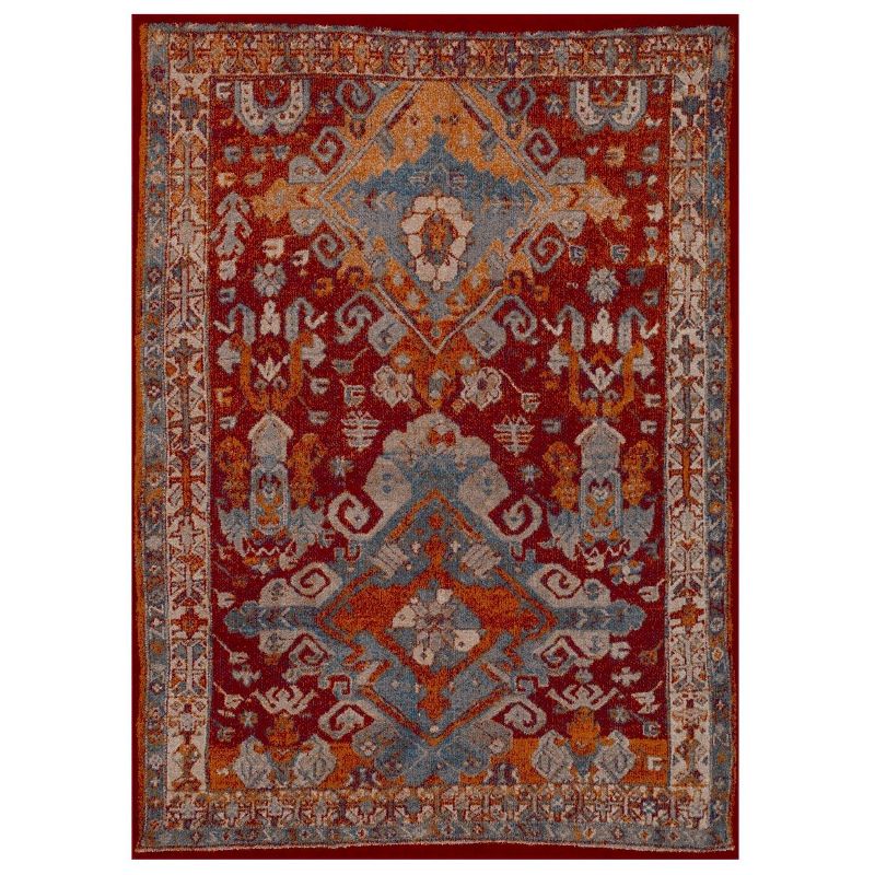 Luxe Weavers Moroccan Floral Area Rug for Living Room, 2 of 6