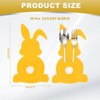 Unique Bargains Easter Bunny Knife Forks Decorative Flatware Storage Holders 5.9" x 3.2" 36 Pcs - 2 of 4