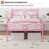 Bed Frame, Platform with Headboard & Footboard, Bed Frame Mattress Foundation, Metal Slat Support,Noise Free, Easy Assembly - 4 of 4
