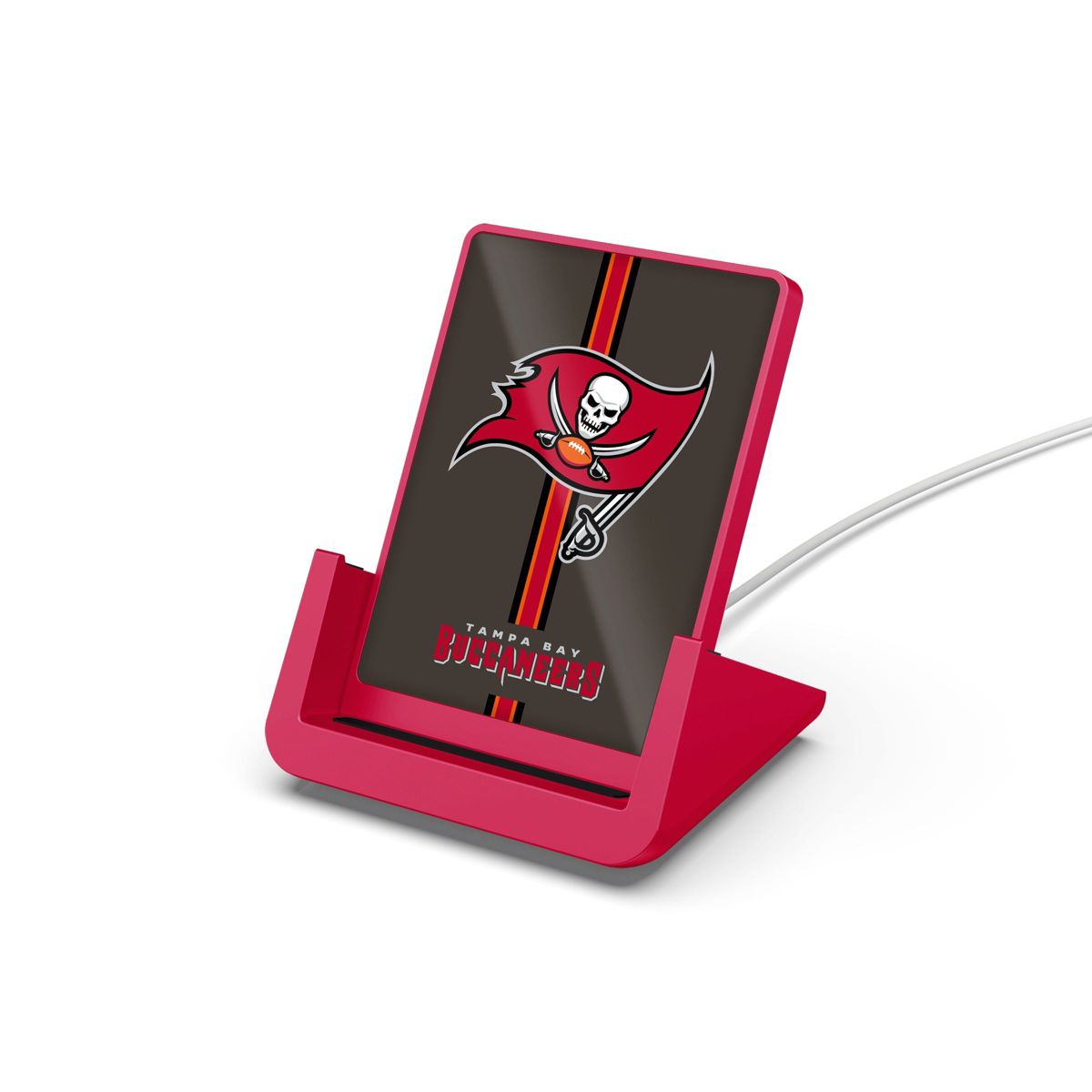SOAR NFL Cell Phone Wireless Charging Stand- Tampa Bay Buccaneers