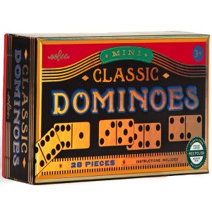 eeBoo: Mini Dominoes – Classic, 28-Piece Game Set, Family & Kids 3+, 2-4 Players - 1 of 4