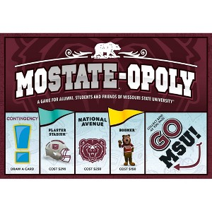 Late For The Sky: Missouri State Univiersity Mo State-Opoly Monopoly Board Game - 1 of 4
