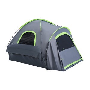 VEVOR Pickup Truck Tent, Fit 5.0-5.2 ft Truck Tents for Camping, Waterproof PU2000mm 2-3 Person Sleeping Truck Bed Tent, Grey - 1 of 4
