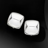 Ross-Simons Sterling Silver Square Clip-On Earrings - 4 of 4