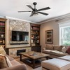 Airsurfer 48-inch Wood 5-Blade Crystal Fandelier Ceiling Fan with Remote and Light - 4 of 4