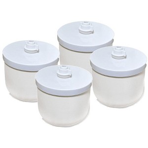 Nispira Ceramic Dome Water Filter Cartridge for Zen Portable Purification System, Max Water, Water Cooler Household buckets Countertop. 4 Packs - 1 of 4