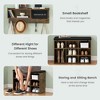 31.5" Wide Hall Tree with Bench and Shoe Storage - 3 of 4