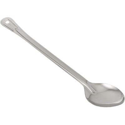 Winco BSOT-18 Solid Stainless Steel Basting Spoon, 18-Inch, Medium,