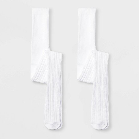 Girls' Knee-high Socks 2pk - Cat & Jack™ Black : Target