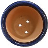 Sunnydaze Studio Outdoor/Indoor UV- and Frost-Resistant Ceramic Flower Pot Planter with Drainage Holes - 3 of 4