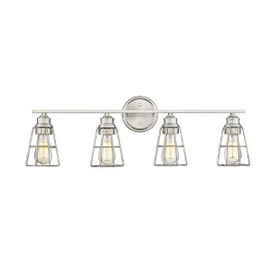 Millennium Lighting 4 - Light Vanity in  Brushed Nickel - 1 of 4