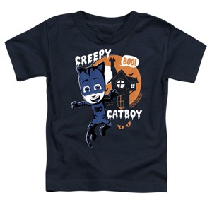 Toddler Boys' Pj Masks Creepy Catboy T-Shirt - 1 of 3