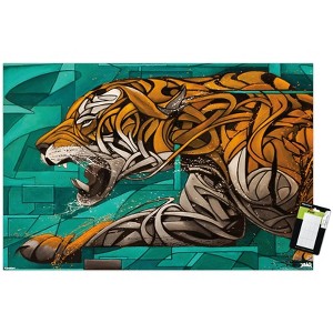 Trends International Zimer - Concrete Jungle Unframed Wall Poster Prints - 1 of 4