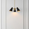 Naveeda 3 Light 21" Pendant - PND4199 - Black/Brass - Safavieh - 4 of 4