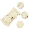 Unique Bargains Girl's Soft And Breathable Solid Bow Headbands 6.10"x3.35" 1 Pc - 3 of 4