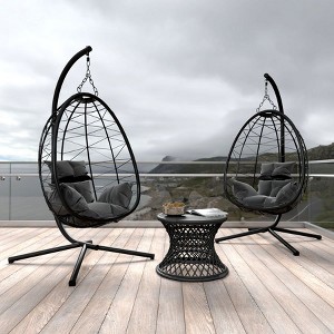 Ozarke Swing Floor Chair - 1 of 4