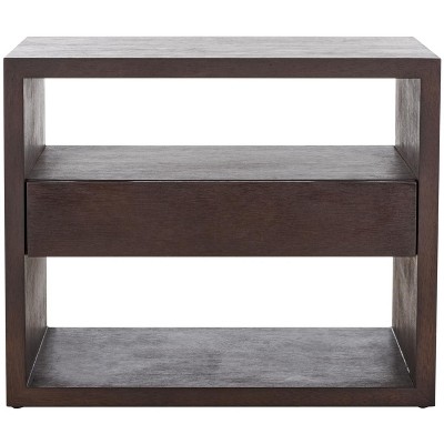 Munson 2 Shelf 1 Drawer Nightstand - Safavieh