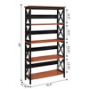 60" Oxford 5 Tier Bookcase - Breighton Home - 4 of 4