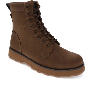 Levi's Mens Greyson UL Vegan Leather Lace Up Rugged Casual Boot - 1 of 4