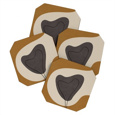 4pk Alisa Galitsyna Love Coasters - society 6