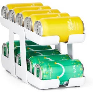 RollDown Egg Dispenser, Space-Saving Rolling Eggs Organizer for Refrigerator - 1 of 4