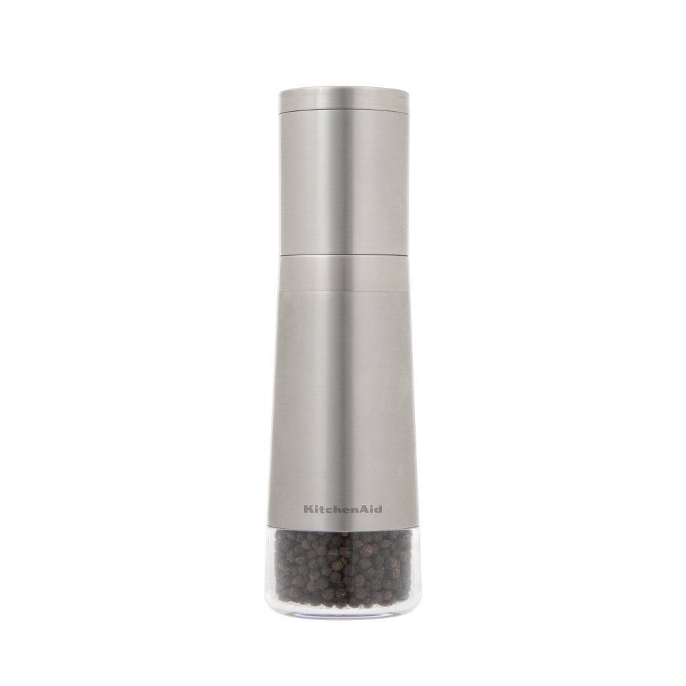 Photos - Other for Dogs KitchenAid Filled Stainless Steel Pepper Grinder Silver 