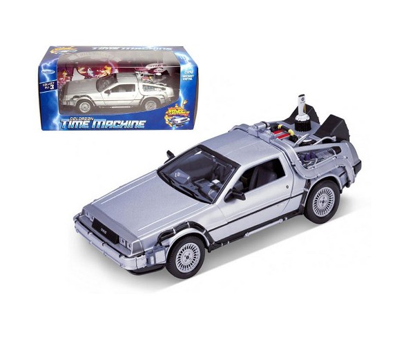 Delorean From Movie Back To The Future 2" 1/24 Diecast Car by Welly"