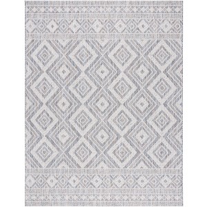 Courtyard CY8998 UV & Stain Resistant Non-Shedding Power Loomed Indoor/Outdoor Rugs - Safavieh - 1 of 4