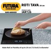 Hawkins Futura 10.25" Hard Anodized Concave Tava Griddle: Aluminum Surface, Induction & Gas Compatible, Hand Wash - 4 of 4