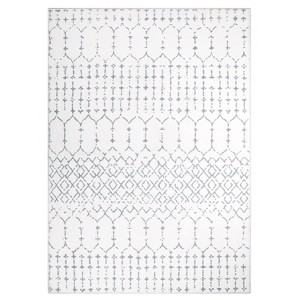 Lahome Moroccan Geometric Area Rug– Washable Non-Slip Low-Pile Carpet for Living Room, Bedroom,Office,Kitchen,Nursery,or Dining Room - 1 of 4