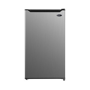 Danby Diplomat 3.2 cu. ft. Compact Refrigerator in Stainless Steel Look DCR033B2SLM - 1 of 4
