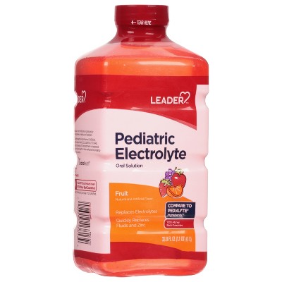 Leader Fruit Pediatric Electrolyte 33.8 fl oz