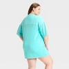 Women's Cap Sleeve Dream Jersey Midi Shirtdress - Wild Fable™ - 2 of 3