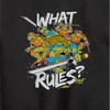 Boys' - Teenage Mutant Ninja Turtles - What Rules Graphic Long Sleeve Fleece Sweatshirt - 2 of 4