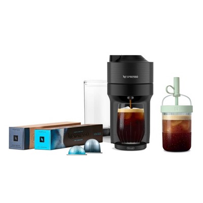 Nespresso Vertuo Pop+ Coffee and Espresso Maker Iced Coffee Bundle by De'Longhi