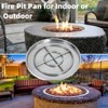 Orieon 31-Inch Round Drop-In Fire Pit Pan, Stainless Steel Gas Burner Insert with Spark Ignition Kit, 48,000 BTU. - 2 of 4