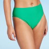 Women's High Waist Extra High Leg Cheeky Bikini Bottom - Wild Fable™ - image 4 of 4