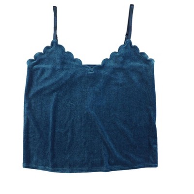 bar III Womens Scalloped Cami Tank Top