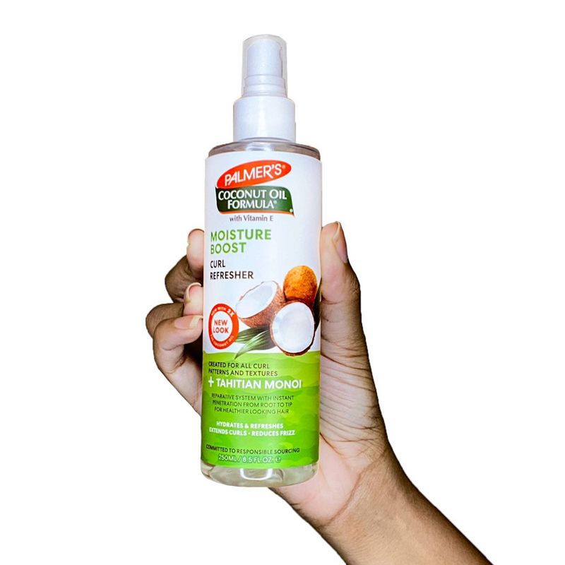 Palmer&#39;s Coconut Oil Formula Moisture Boost Curl Refresher Spray - 8.5 fl oz, 5 of 10